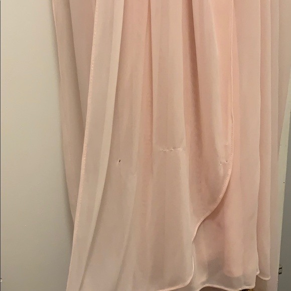 David’s Bridal Mesh Long Versa Bridesmaid Dress 10 - Picture 5 of 8